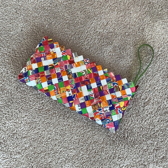 Vintage Candy Wrapper Clutch Handbag - Picture 5 of 7